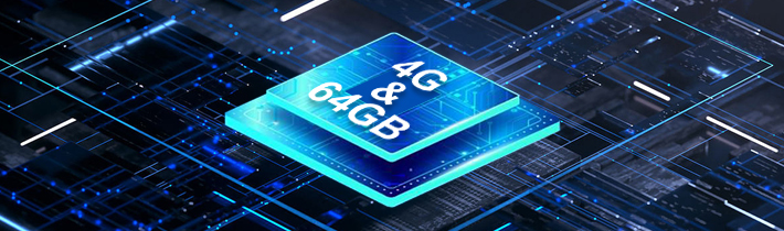 2G+2G RAM & 64G ROM Super Large Memory